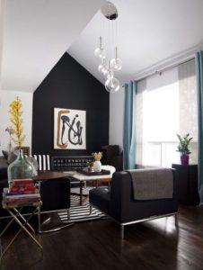 Black Living Room