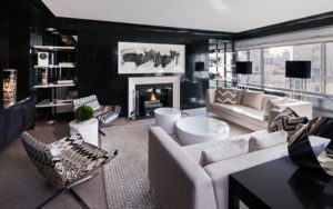 Black and White Living Room