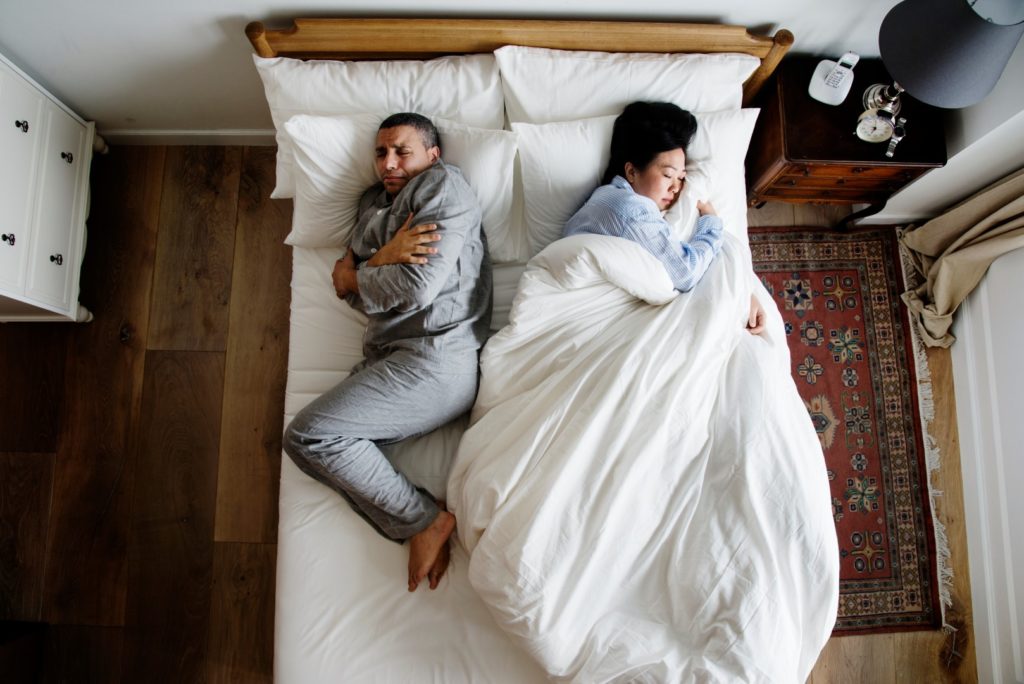 Conseils pour couples ayant de la difficulté à dormir ensemble