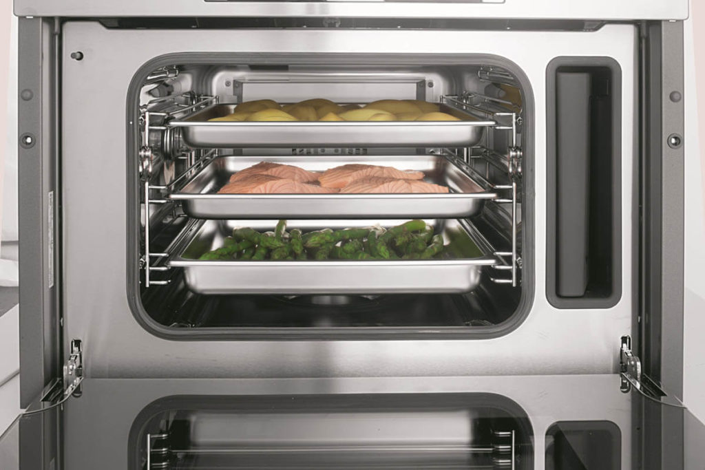 Cooking multiple meals in a Bosch Steam Oven