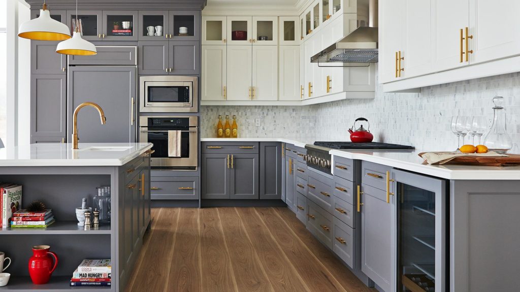 Two toned Kitchen