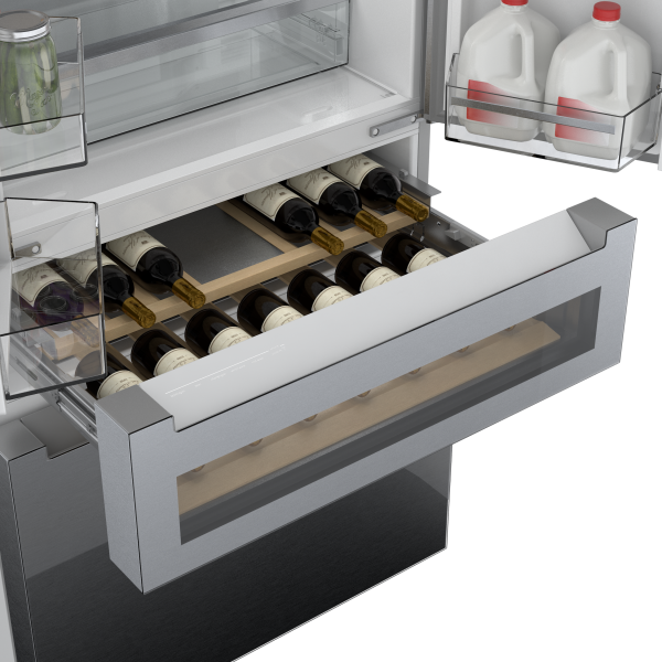 réfrigérateur avec centre de rafraîchissements Bosch